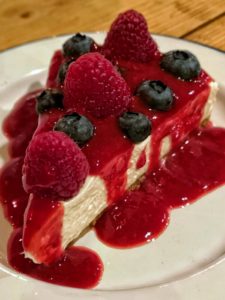 Lemon cheesecake at Coffee Time-Donegal Food TOurs